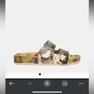 Green Camouflage Cap